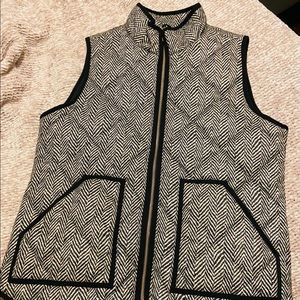 J. Crew Herringbone Vest  🦓